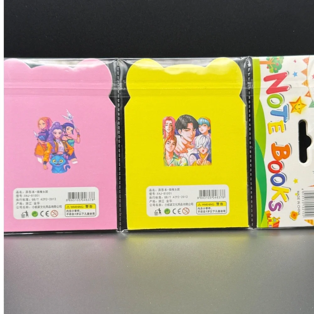 Cute Anime Kpop‎ Group Mini Notebooks Set Huntricx SJR Boys 2 Pack